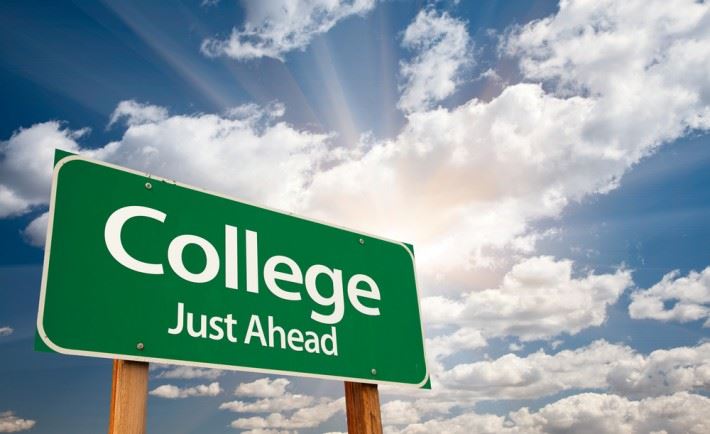 College Just Ahead Billboard